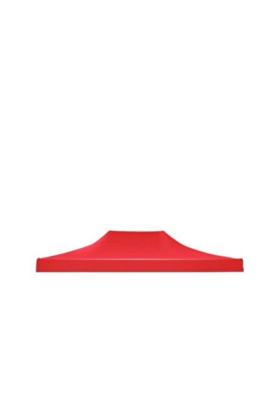 Flippy Prelată, copertină pentru acoperiș de cort pavilion, 3 x 4,5 m, impermeabilă, acoperită cu 700D, roșie