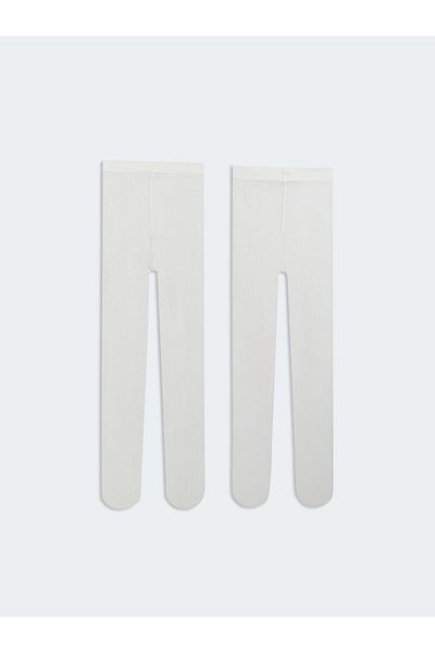 LC Waikiki Basic Girl's Pantyhose 2 Pack