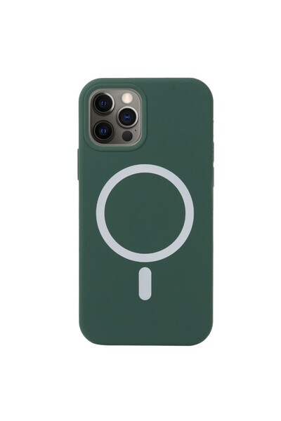 Apple MagSafe Liquid Silicone Magnetic Case for iPhone 13 - Full Cover, Wirel...