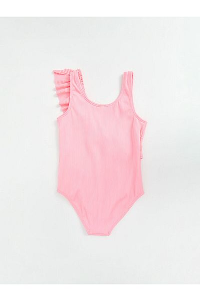 LC Waikiki Κοριτσίστικο μαγιό U Neck