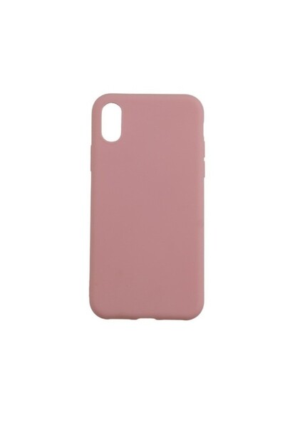 OEM Προστατευτική θήκη συμβατή με Apple iPhone X/XS Matte Tpu σε φούξια χρώμα