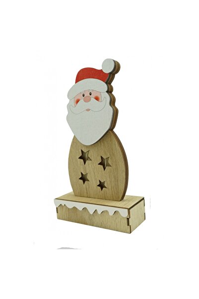 Flippy Διακοσμητικό Φωτιστικό, Flippy, Άγιος Βασίλης, καφέ, διαστάσεις: μήκος 10 cm, πλάτος 5 cm, ύψος 19 cm, wo