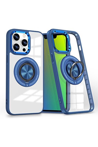 Flippy Husa Protectie TPU pentru iPhone 16Pro Max Magsafe Inel Magnetic Trans...