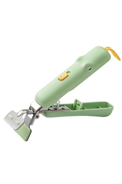 Flippy Non-Slip Silicone Bowl Clamp, Heat-Resistant, 12.5x3.6 cm, Green