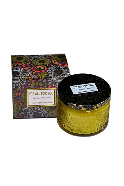 Flippy Scented Candle, Flippy, Jar Model, Yellow, Lavender Scent