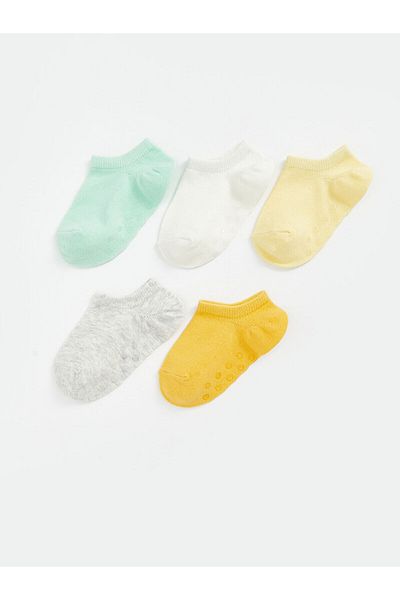 LC Waikiki Basic Baby Boy Booties Socks Pack of 5