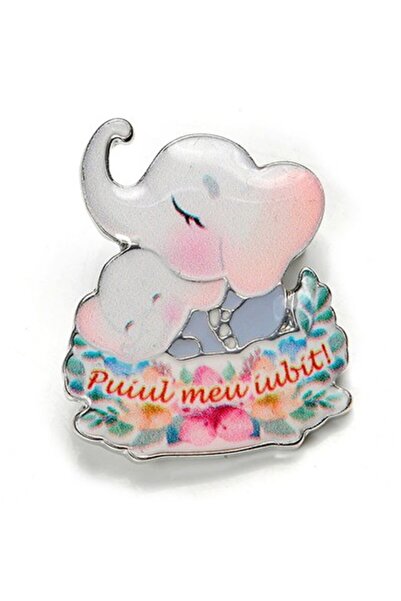 Flippy Jolie Kids Badge, Mother Elephant model,