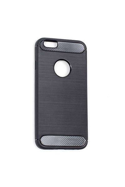 OEM Husa Apple iPhone 6/6S Tpu carbon Negru