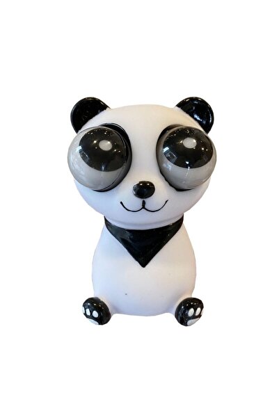 Flippy jucărie antistres interactivă, panda cu ochi pop-up, multicolor, tacti...