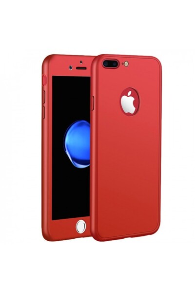 Flippy Samsung Galaxy S7 Edge Full Silicone Case Red