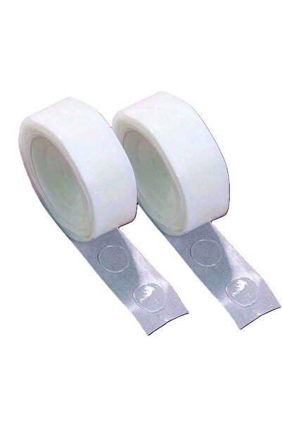 Flippy Double-Sided Adhesive Dots for Balloons, 100 pcs, 1.2 cm, Transparent