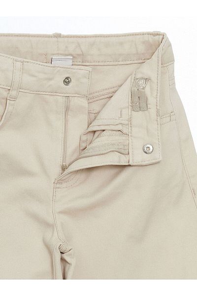 LC Waikiki Girl's Pants with Adjustable Elastic Waist