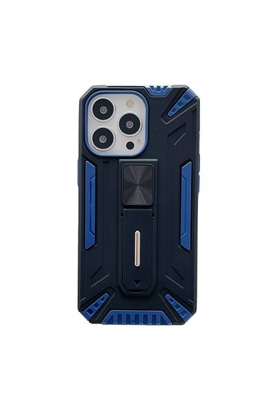 OEM Flippy Protective Case for Apple iPhone 13 Defender Sergeant Brave with Stand, White