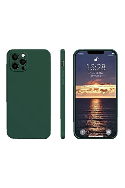 Flippy Защитен калъф, Flippy, съвместим с Huawei P40 lite, течен силикон, зелен