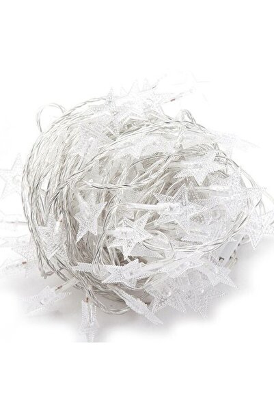 OEM Χριστουγεννιάτικη εγκατάσταση, 6 μέτρα, 40 LED με στολίδι σε σχήμα αστερι...