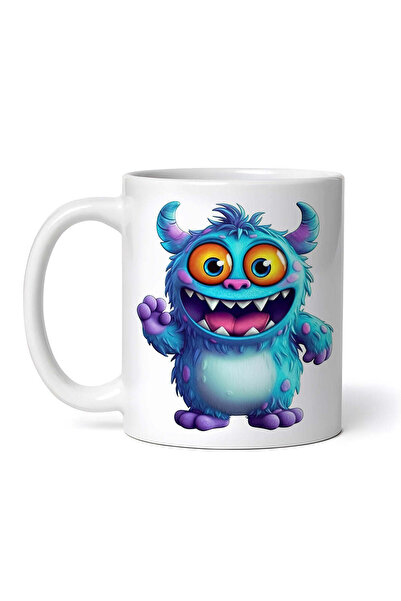 OEM Εξατομικευμένη Λευκή Κούπα, Salem Monster, Inovatix®. 330ml