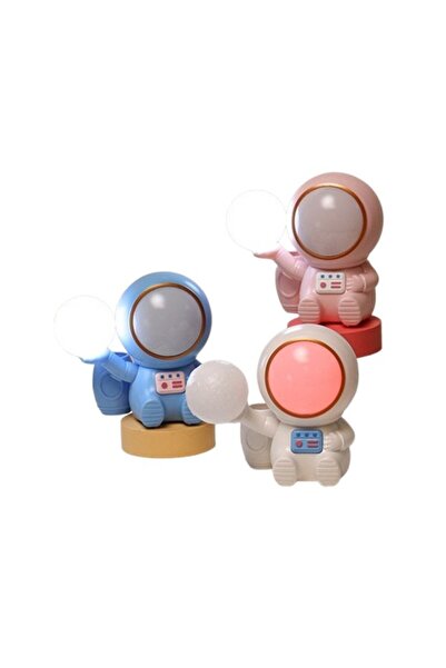 Flippy 2-in-1 Night Lamp with Sharpener and Storage, Astronaut Model, USB, ABS, 12x7x11 cm, LED, Mul