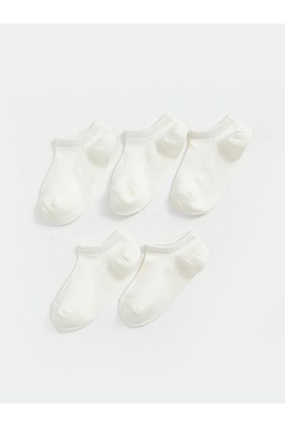 LC Waikiki Basic Baby Girl Booties Socks Pack of 5