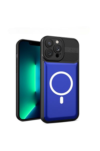 OEM Case for Apple iPhone 12 Pro MagSafe, Urban Armor, Blue, magnetic holder