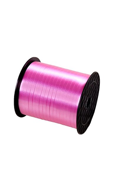 Flippy Raffia Ribbon for Balloons, 200 m Roll, Pink