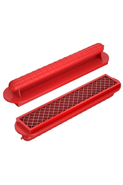 Crocodileskids Ръчна машина за хот-дог Leski, нож за колбаси и хот-дог, ръчна