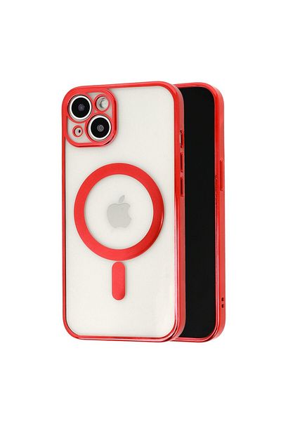 OEM MagSafe Case for Apple iPhone 12 Pro, Camera Protection, Full TPU, Colored Edges