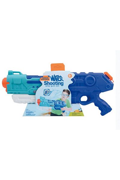 Flippy Water Blaster For Kids, 1500ml Tank, Handle, Pool/beach Toy, 3 , Navy Blue, 44 Cm
