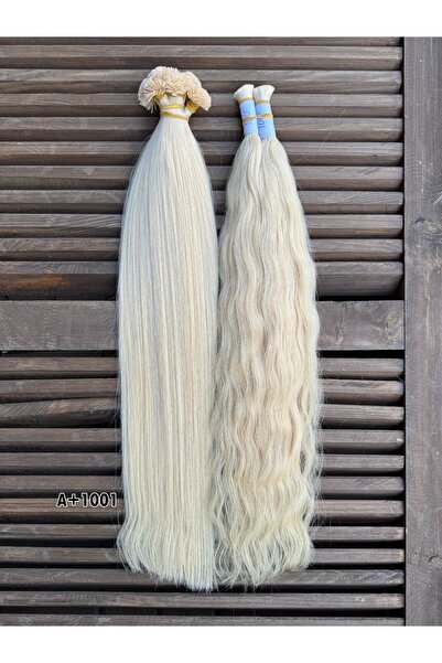 Suzan Peruk Mikro Kaynak Saç 65 cm %100 Gerçek 250 adet direk Kuaförde takılm...