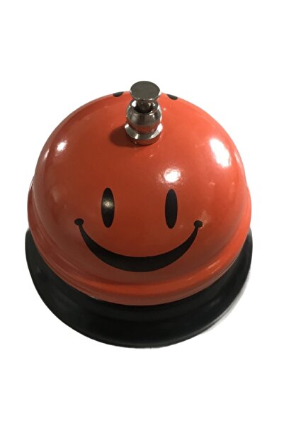 Flippy Multifunctional Metal Bell, Flippy, Orange, 7.5x7.5x6.5 cm, Reception, Restaurant, Cafes