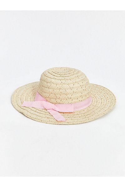 LC Waikiki Girl Baby Straw Fedora Hat
