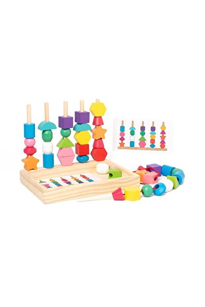 Flippy Montessori Sorting Toy Flippy, Wooden, Geometric Shapes, 3+ years, 25 Pieces, 21.5 x 16 x 3 cm, Mult