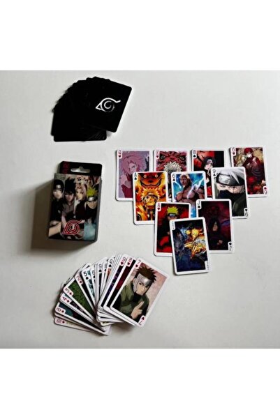 Hd Marketim أوراق اللعب AnimeNaruto Poker Playing Card 54 قطعة