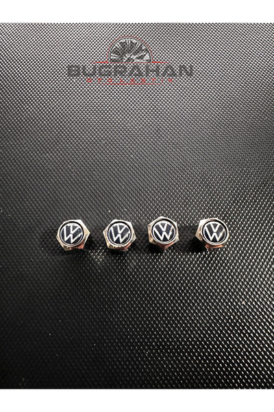 OEM VOLKSWAGEN Logolu Sibop Kapağı Tüm Araçlara Uyumlu A Kalite Alüminyum Sib...