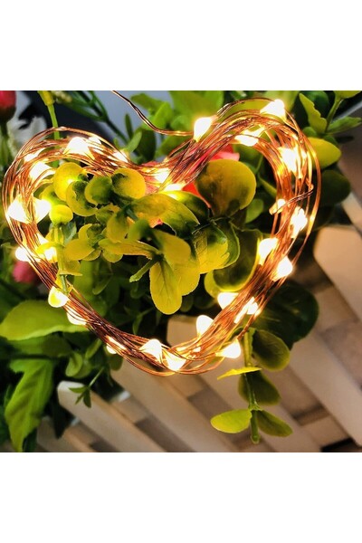 OEM Instalatie Craciun, 30 m, 300 Led-uri, Liniara, Alb Cald, 8 jocuri de lum...