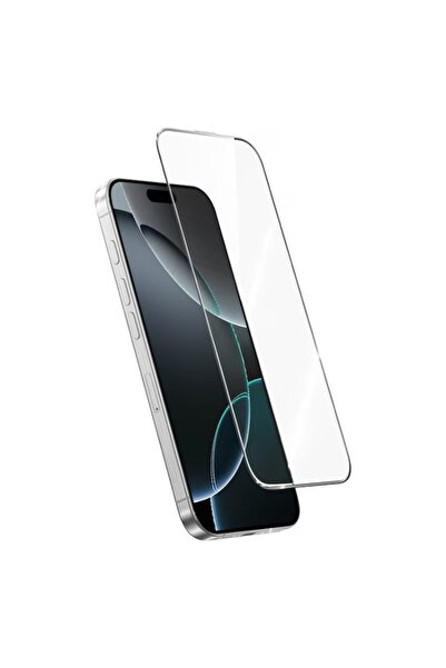 Flippy Tempered Glass Screen Protector for iPhone 15 - Super HD, Anti-static, Black Edges