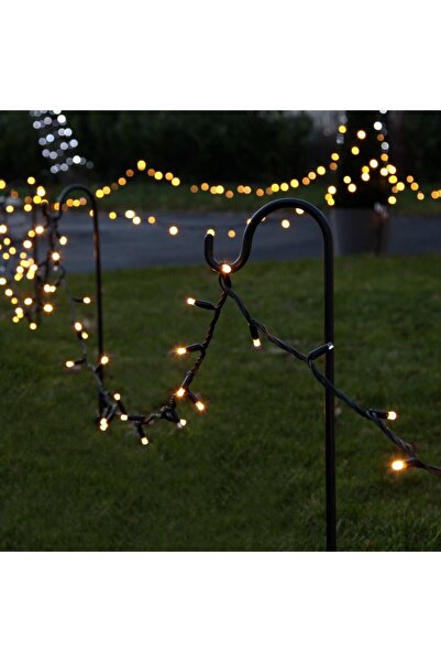 Family Christmas Yoto Linear Christmas Installation, 50 m, 1 m Extension Cord 220V, 498 LED, 8 Light Effects, Control