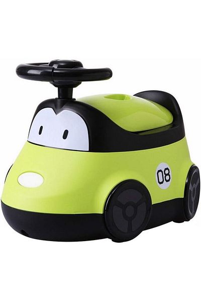 Flippy Olită pentru copii, rabatabilă, +1 an, portabilă, design auto cu capac, ușor de curățat, verde