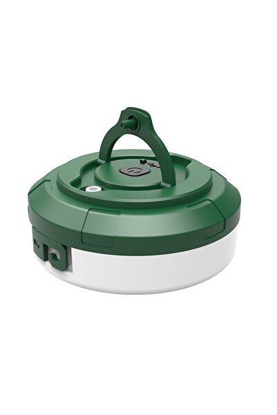 Flippy USB Rechargeable LED Camping Light, Color String, 10m, 1800mAh, White/Green