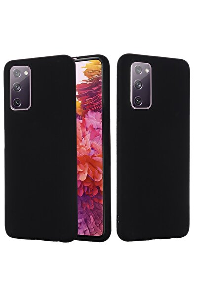 Flippy Protective case compatible with Samsung S20 Liquid Silicone Case Black