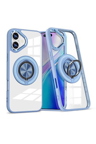 Flippy Husa Protectie TPU, pentru iPhone 16 Plus Magsafe Inel Magnetic Transp...