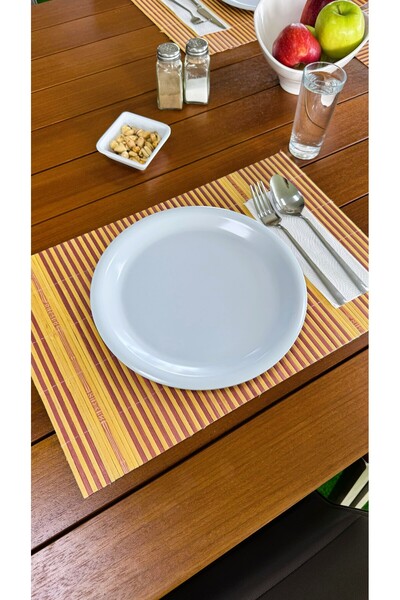 Alezy 646 Göreme Melamine Thermostar Arya Service Plate 26 cm