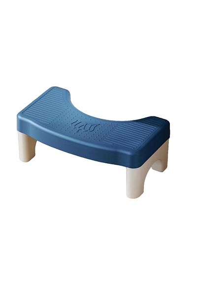 Flippy Scaun de toaletă, rabatabil, ridicător de toaletă pentru copii, scau, plastic durabil, 17x22x38 cm, albastru