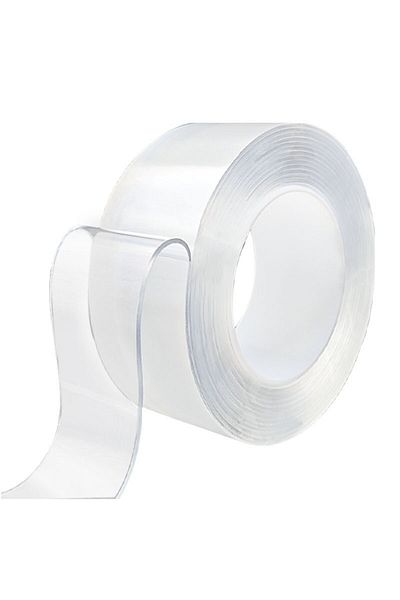 Flippy Bandă dublu adezivă, flexibilă, transparentă, impermeabilă, reutilizabilă, nanotehnologie