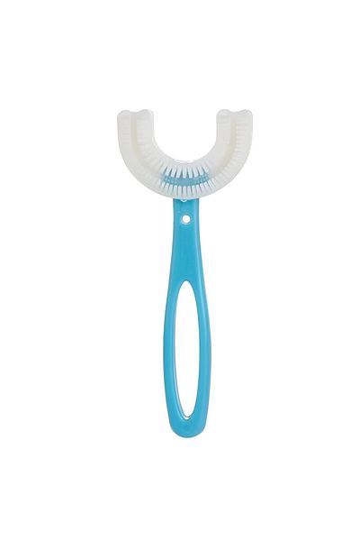 OEM U-Shaped Toothbrush, for Children 6-12 Years Old, Soft Bristles, 12 cm, Heart Pattern,
