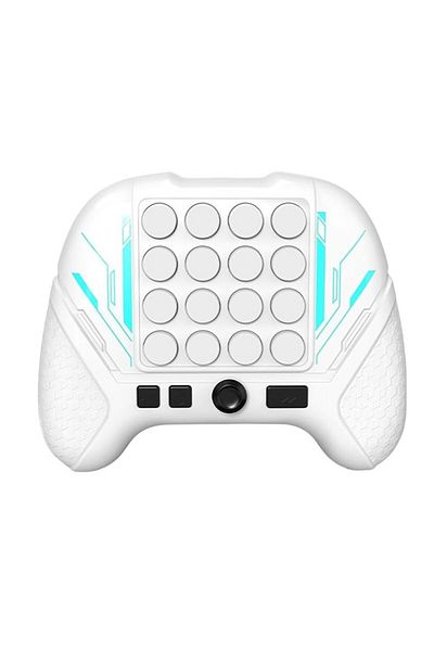 Flippy Pop It Interactive Toy, Console Type, 5 Game Modes, Sounds And Lights, 3 Years, White