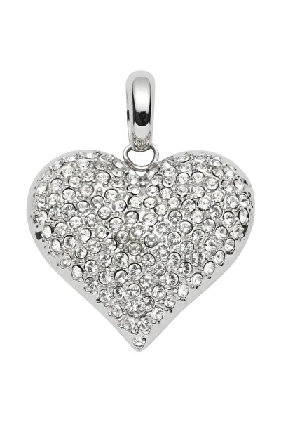 Jolie Silver Pandantiv inimă cu pietre, argint 925