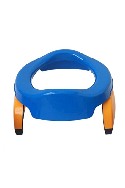 Flippy Portable 2-in-1 Potty — Potty + Toilet Seat, Plastic, 21 cm, Blue