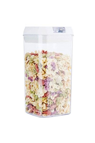 Flippy Food Storage Box Flippy, Container with Lid, Hermetic Closure, 1.2 L, White