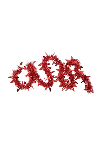 Flippy Beteală de Crăciun, Flippy, roșie, 2 m x 9 cm x 5 cm, folie PVC, inter...