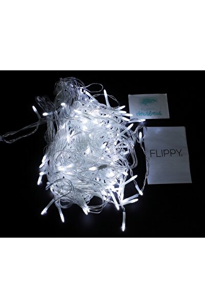 Flippy Instalatie de Craciun Flippy® , 5 m, 143 LED-uri, Interconectabila, Al...
